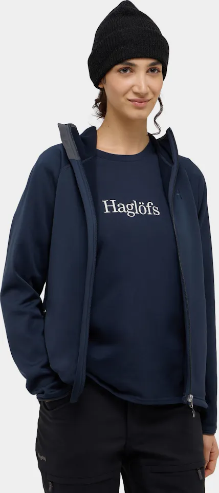 Haglöfs Women's Magma Mid Hood Tarn Blue 03