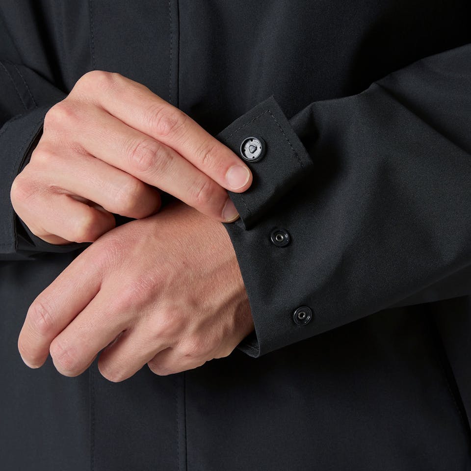 Helly Hansen Men's Brussel Rain Coat Musta 03