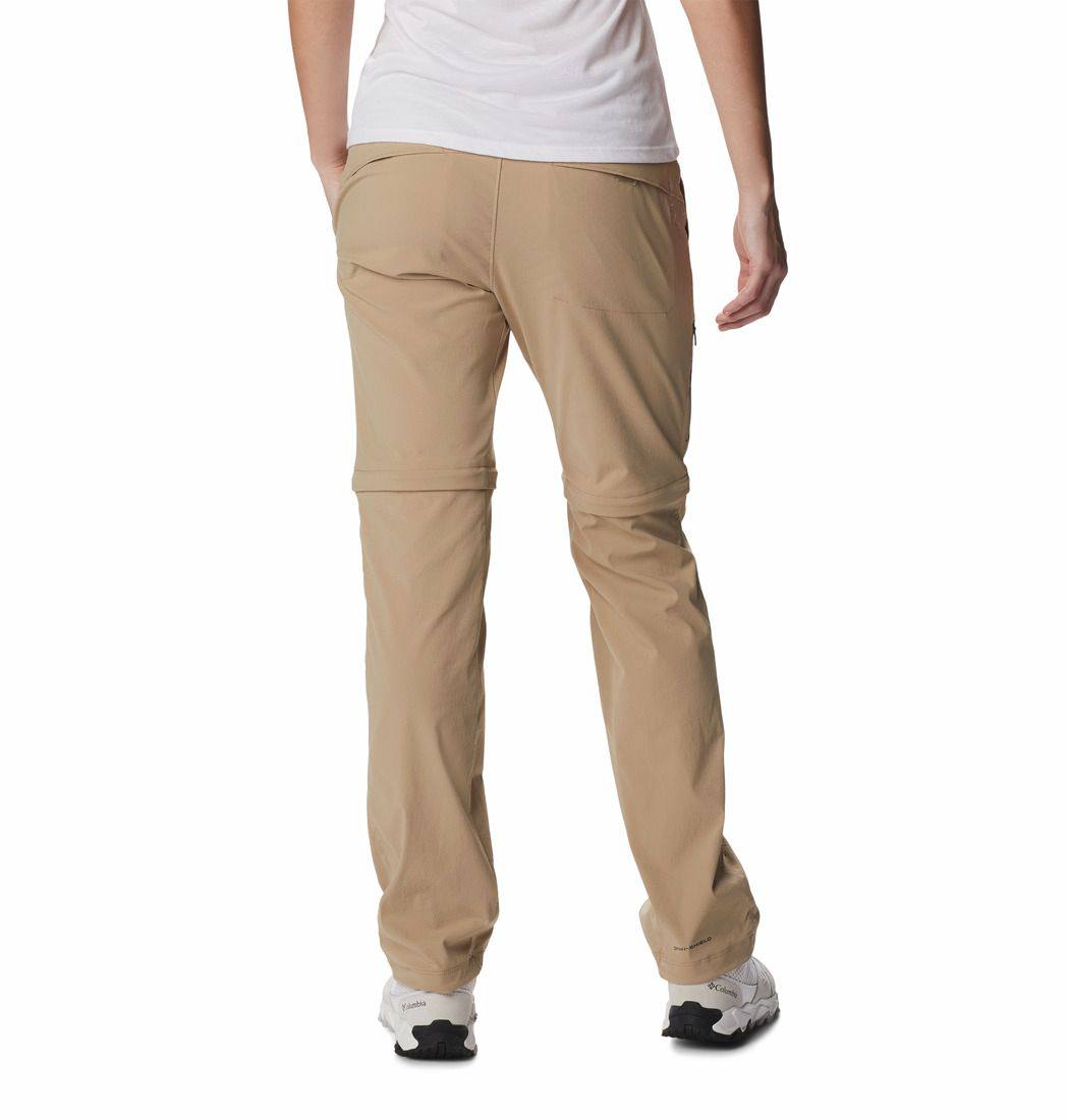 Columbia Women's Saturday Trail II EU Convertible Pant Tan 09