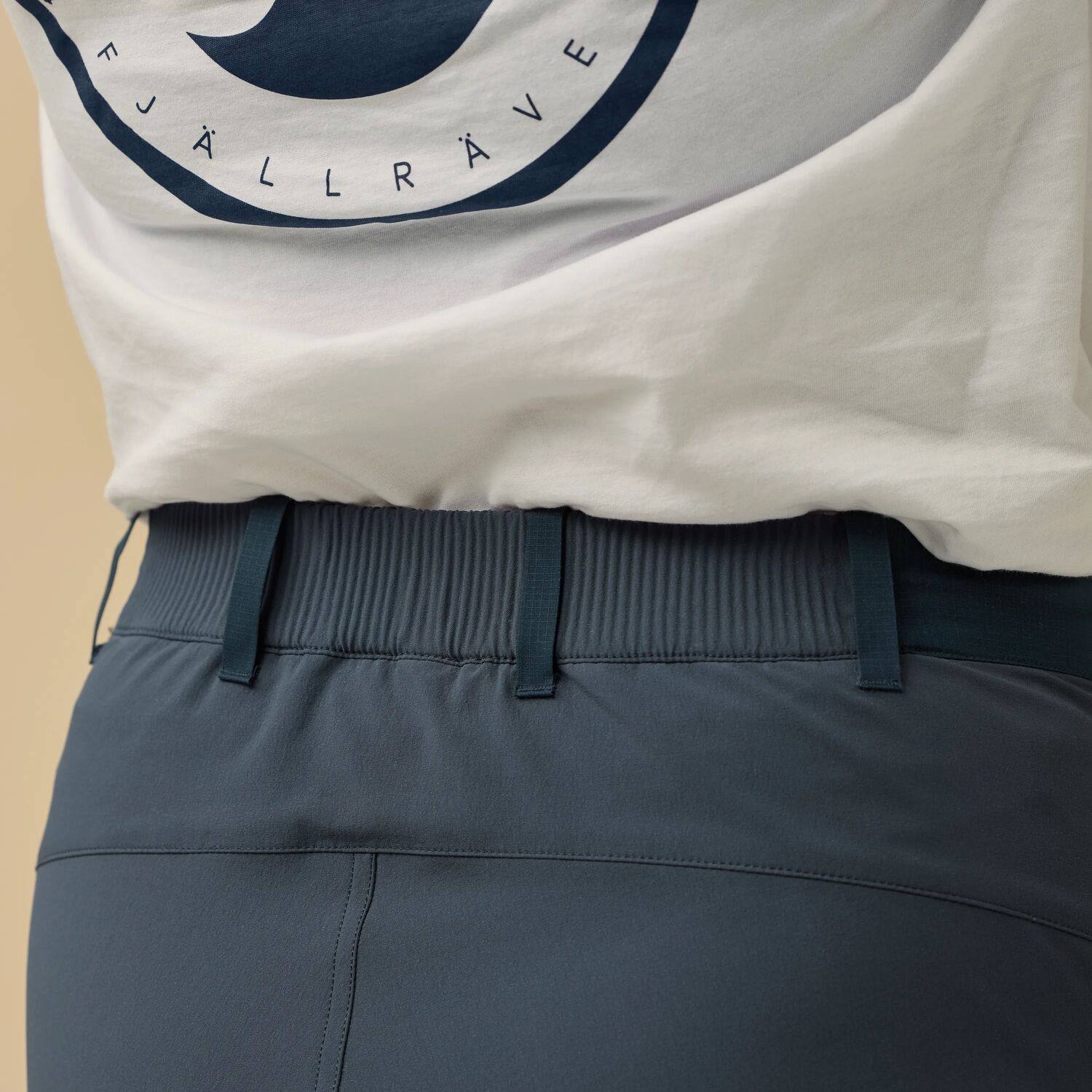 Fjällräven Women's Hoja Hybrid Trousers Musta 10