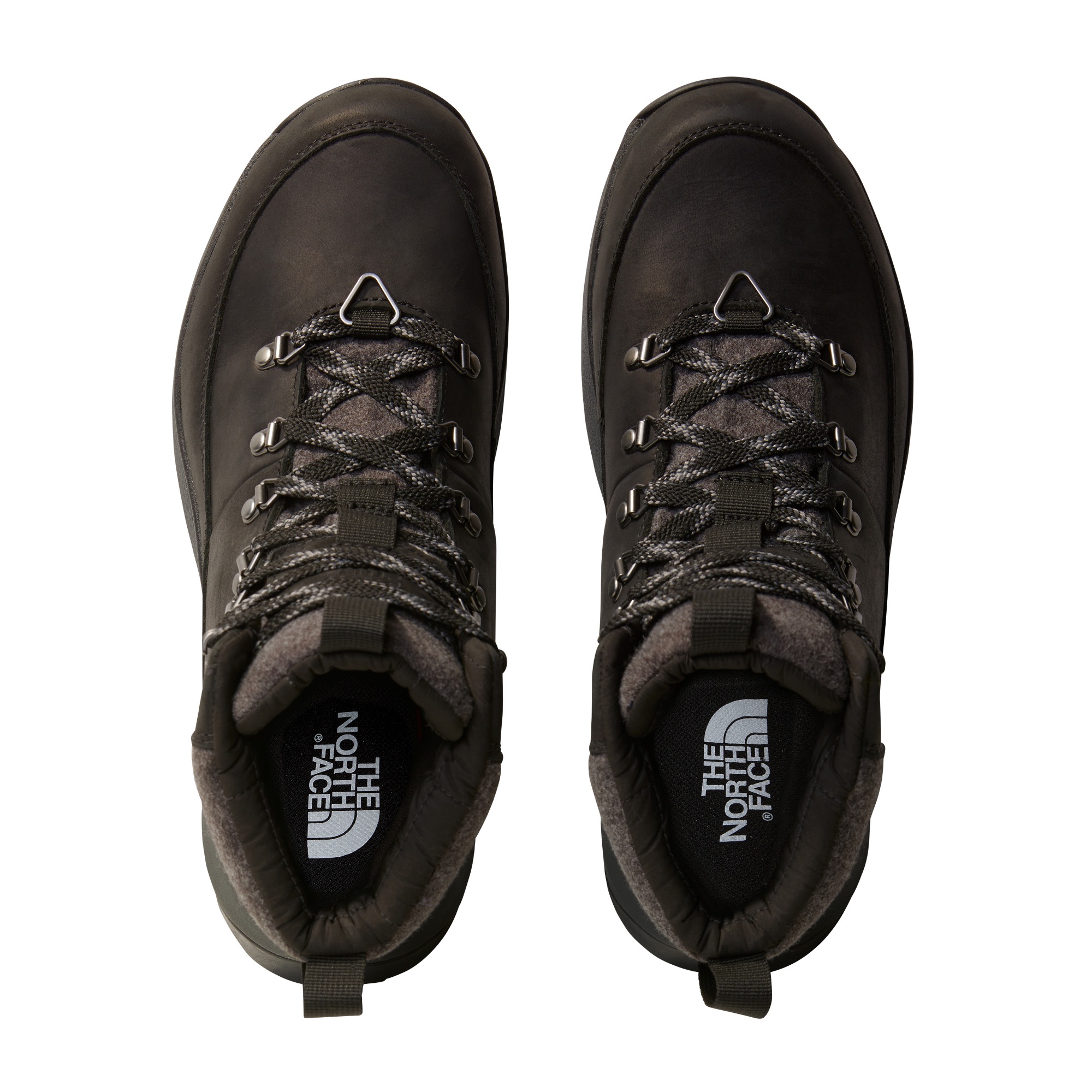 The North Face Men's Bergen Leather Waterproof Black 02