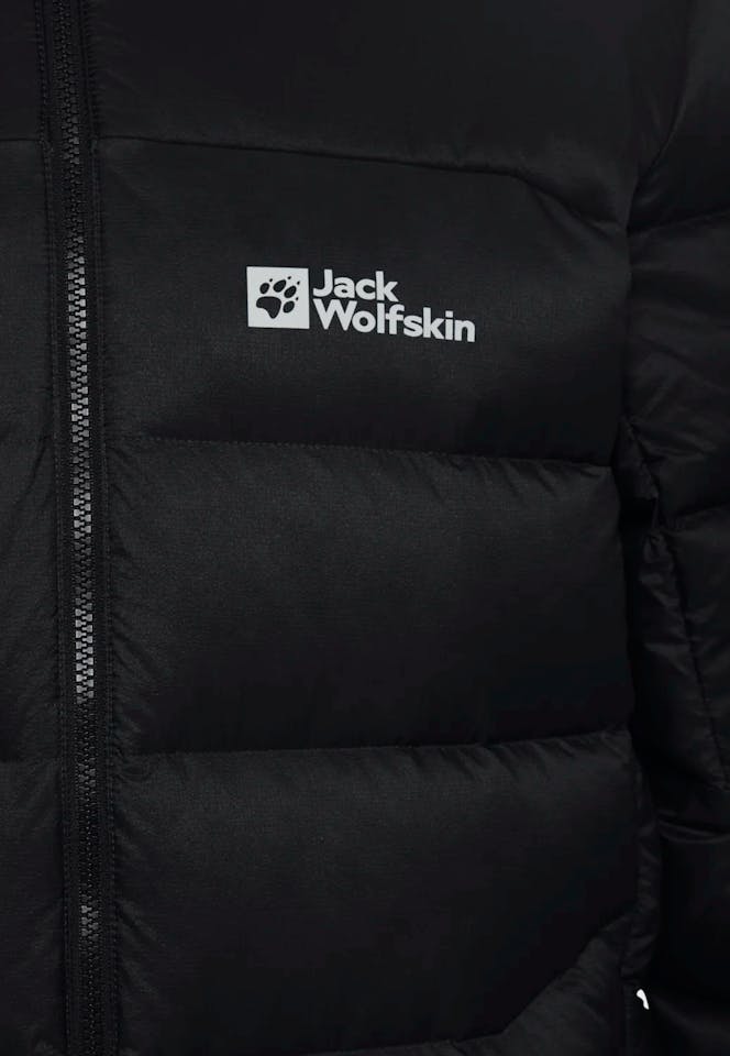 Jack Wolfskin Men's Nebelhorn Down Hoody - Miesten untuvatakki Musta 14