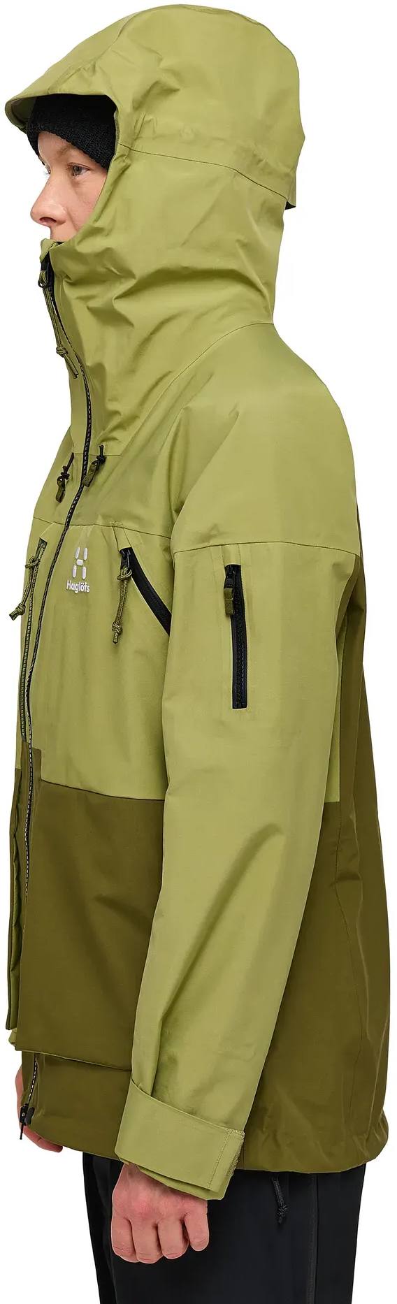 Haglöfs Women's Vassi GTX Jacket Thyme green/Olive green 06