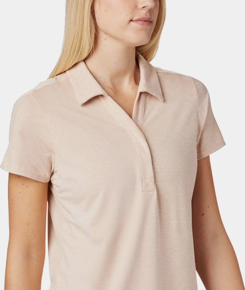 Columbia Women's Firwood Camp II Polo Peach 04