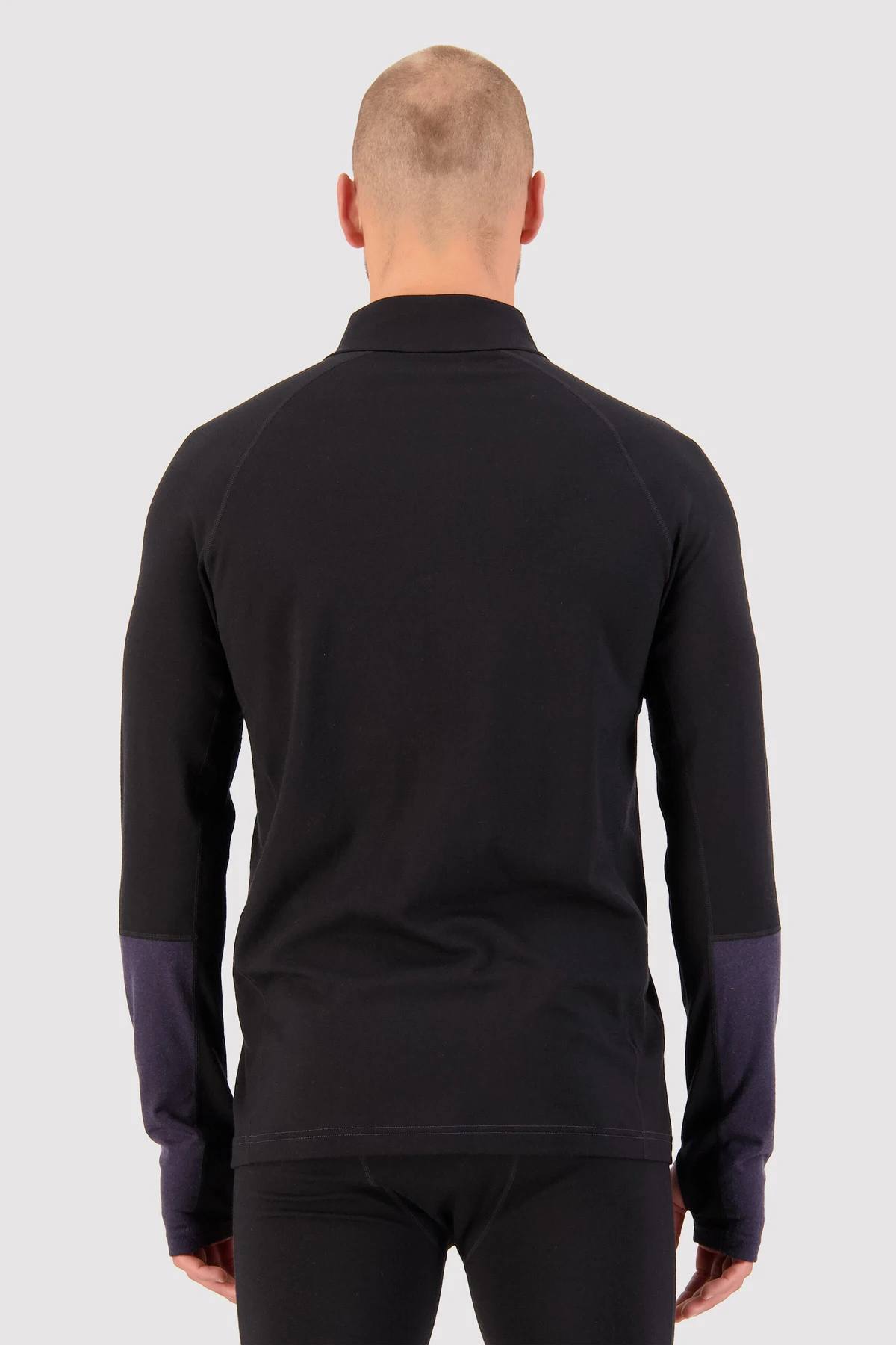 Mons Royale Olympus Half Zip Black 03