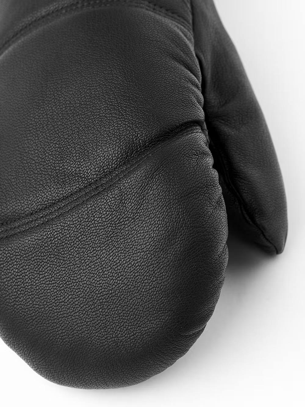 Hestra Leather Box Mitt Black 04