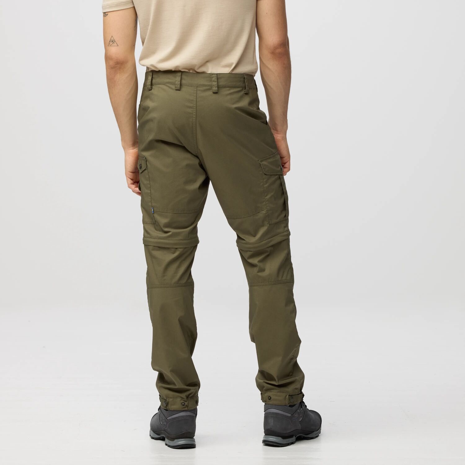 Fjällräven Men's Vidda Pro Lite Zipoff Trousers Fossil 04