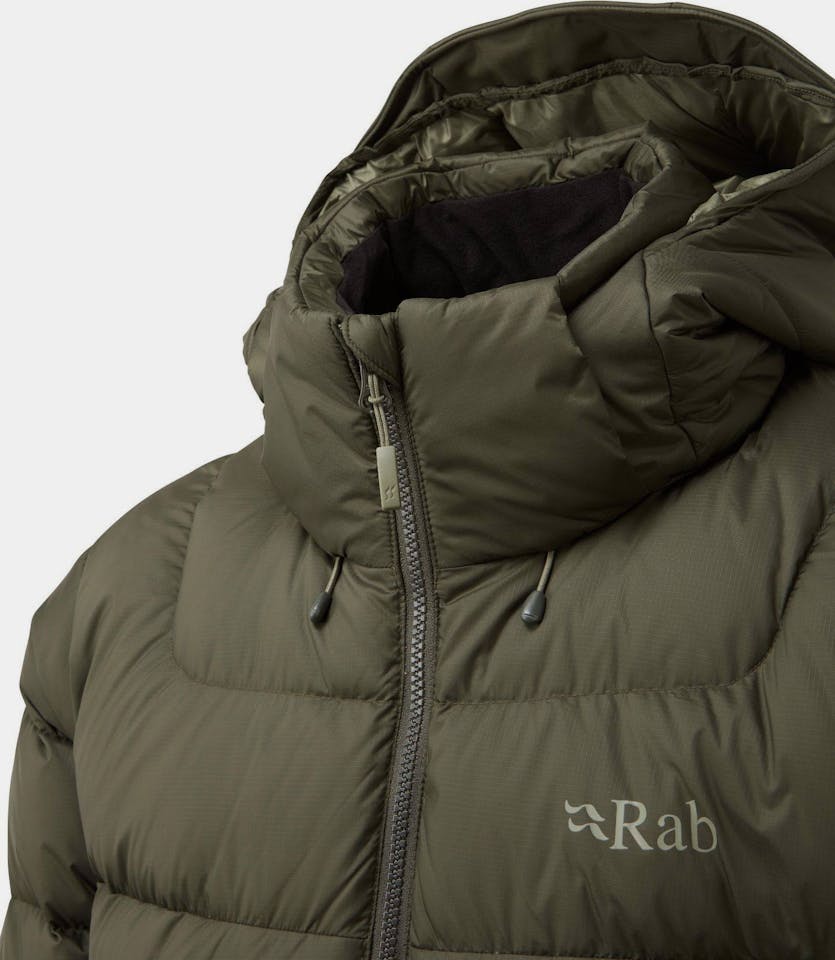 Rab Men's Ascent Jacket - Miesten untuvatakki Army Green 07