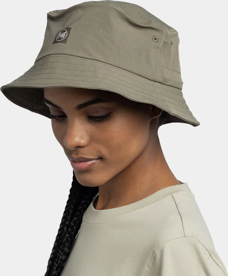 Buff Adventure Bucket Hat Solid Tundra Khaki 04