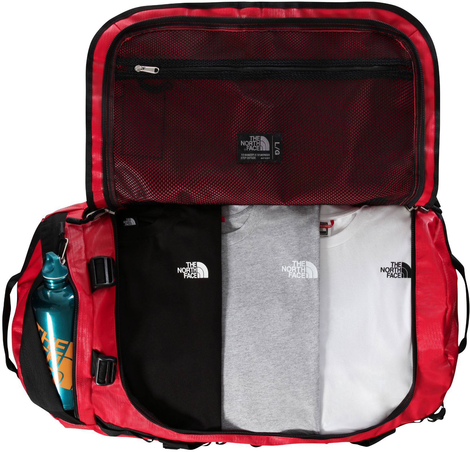 The North Face Base Camp Duffel L, Base Camp Duffle XS, Travel Canister S Kelta/Musta 22