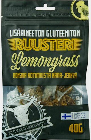Kuivalihakundi Ruusteri Lemongrass 40g