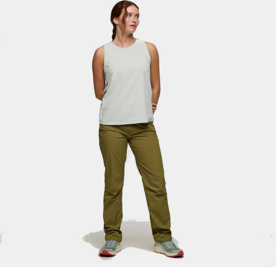 Cotopaxi Women's Coraje Tech Pant Moss 01