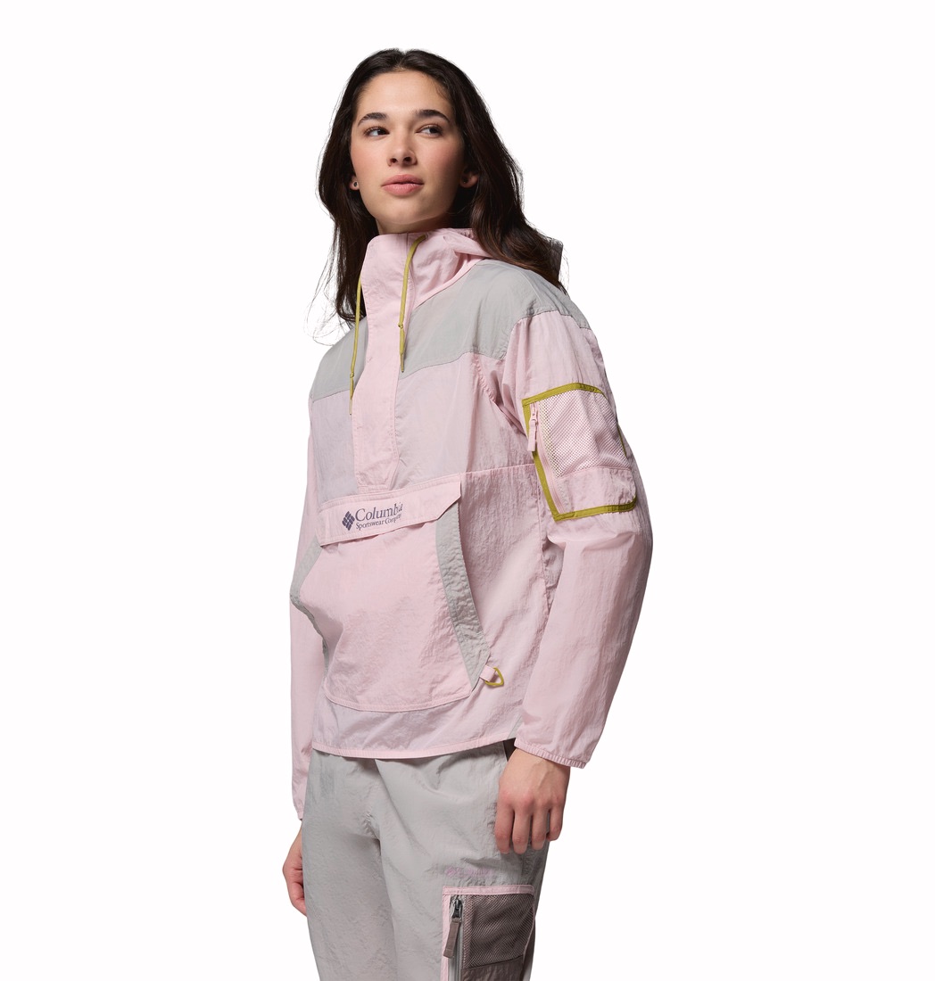 Columbia Women's Challenger II Windbreaker Pink Ice 02