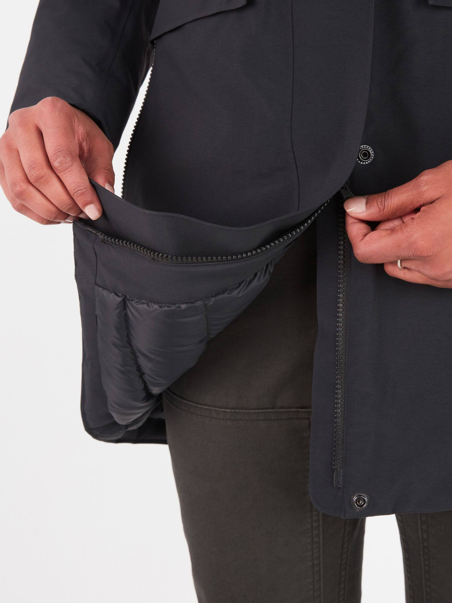 Marmot Women's Oslo GTX Jacket - Naisten vedenpitävä untuvatakki Musta 07