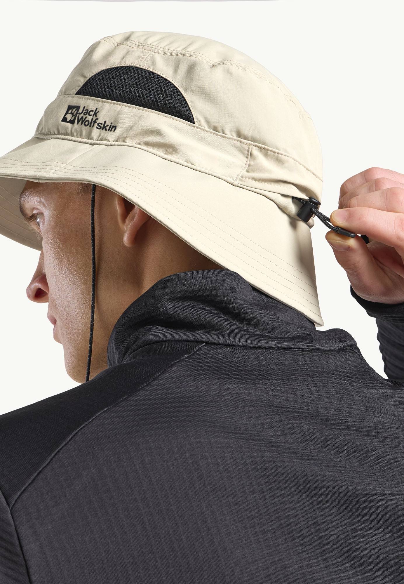 Jack Wolfskin Vent Bucket Hat Stone 07