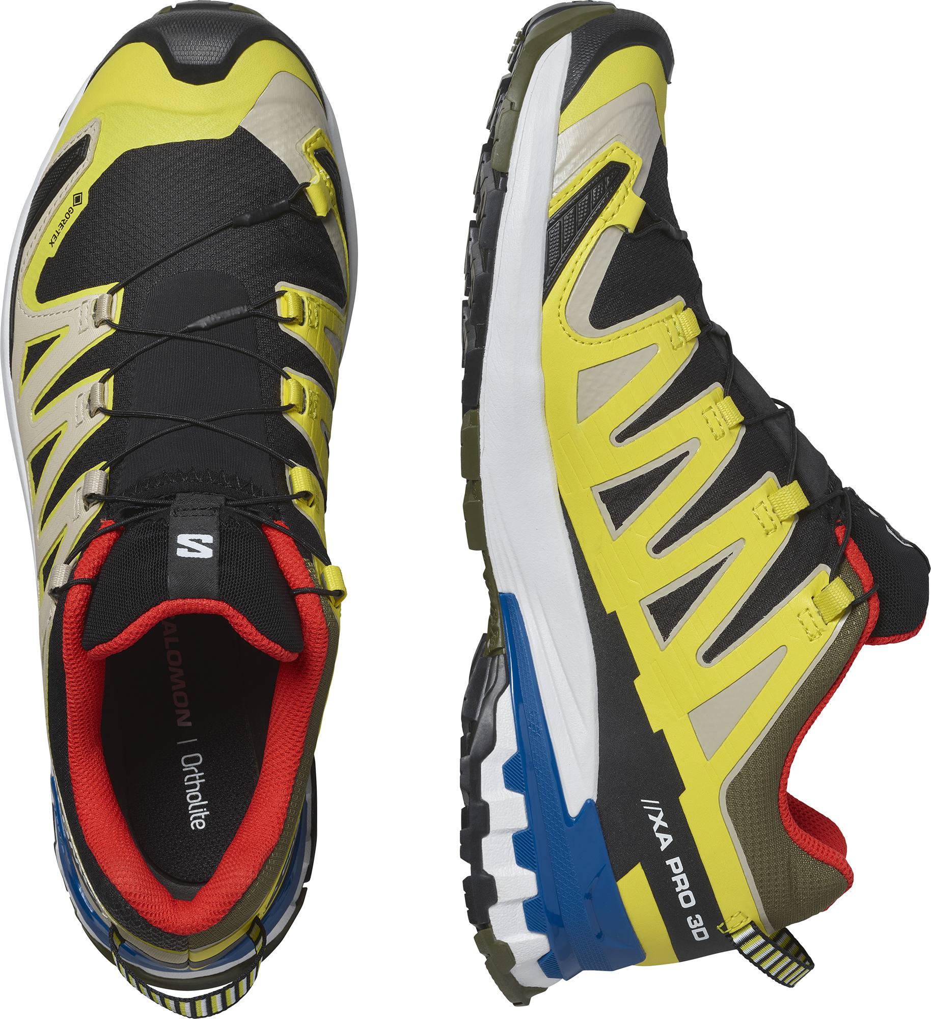 Salomon Men's Xa Pro 3d V9 GTX Speed Lite Pro 25 Musta / Harmaa 24