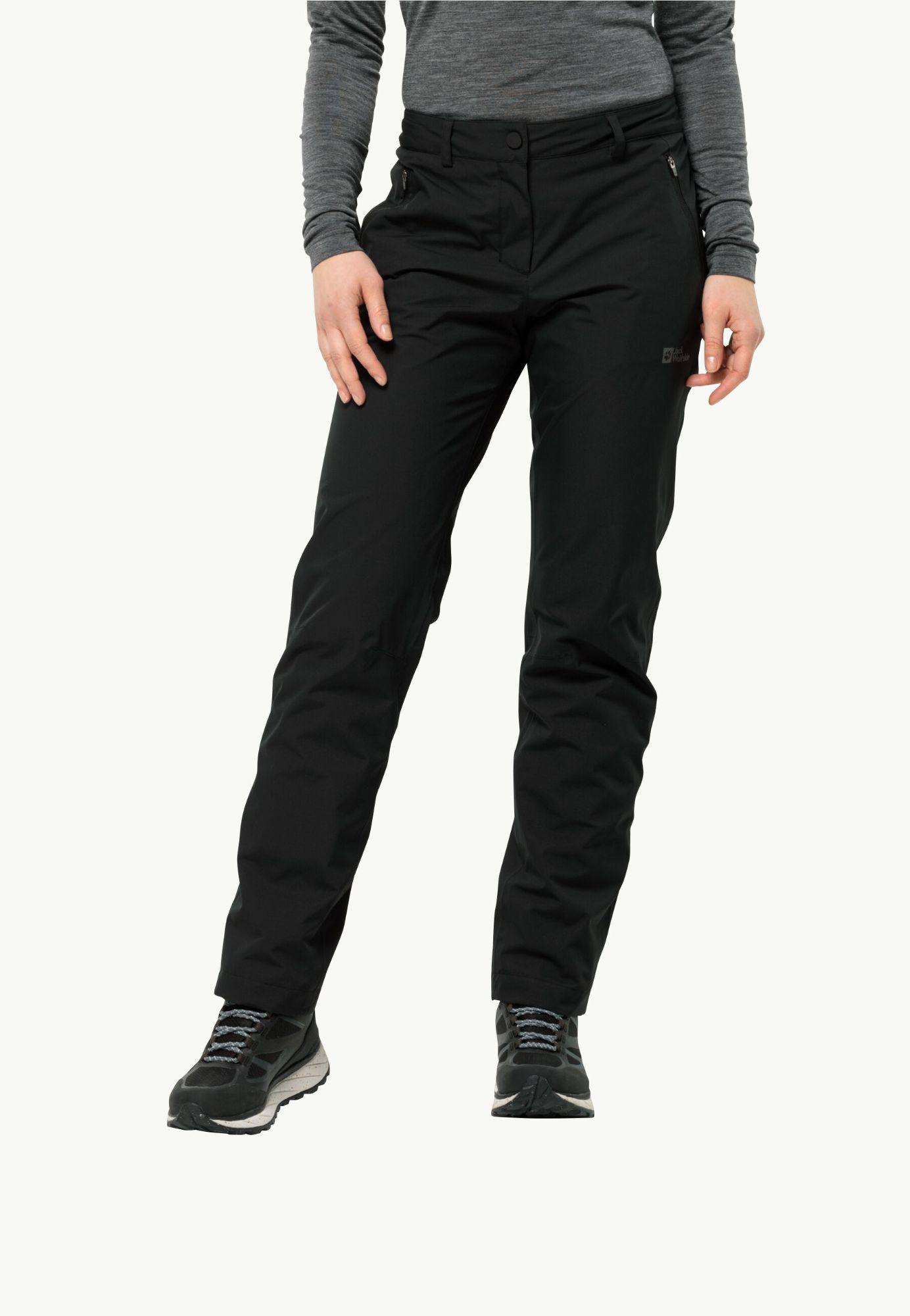 Jack Wolfskin Women's Parana Pants Musta 02