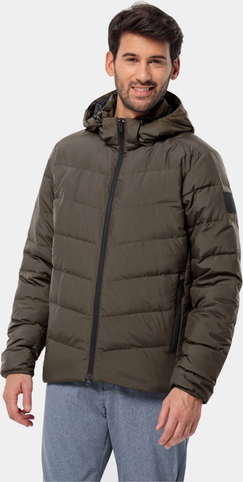 Jack Wolfskin Men's Colonius Down Jacket Coffee 01