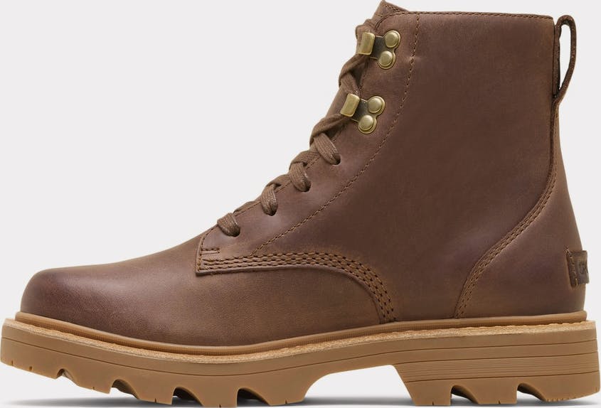 Sorel Women's Revel RD Lace Waterproof Boots - Naisten talvikengät Tobacco, Blackened Brown 08