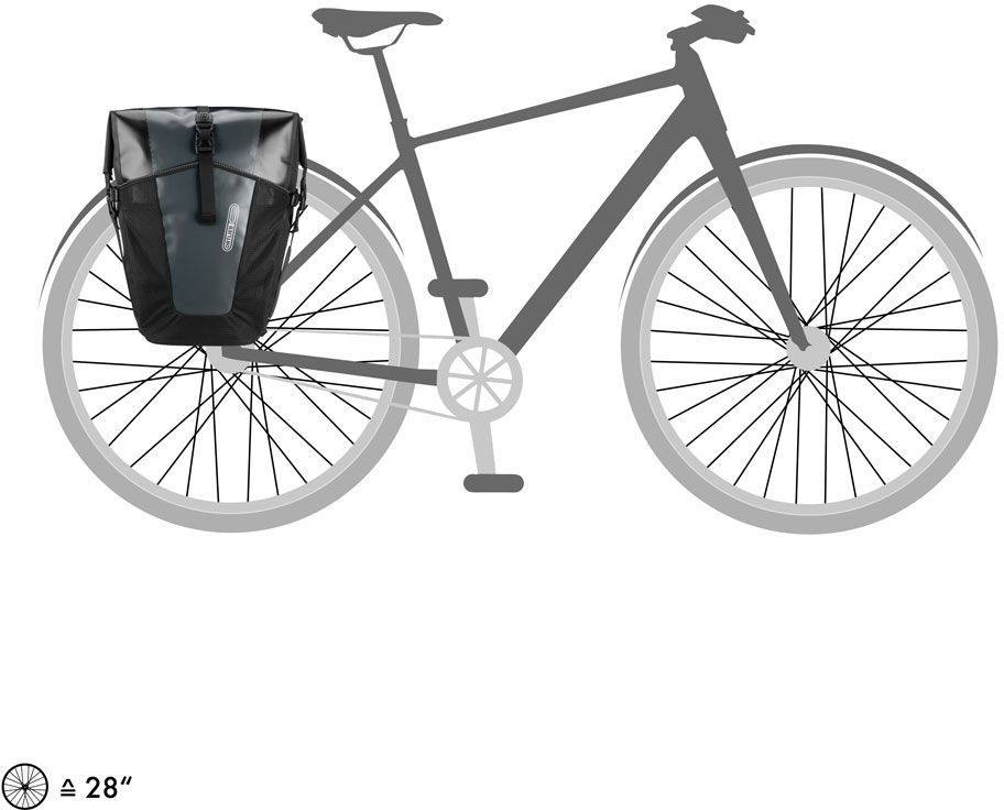 Ortlieb Back-Roller XL, pari Harmaa 08