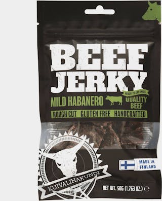 Beef Jerky Mild Habanero, 50g