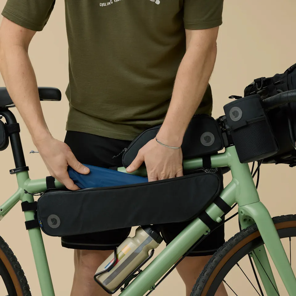 Fjällräven Hoja Frame Bag M Black 08