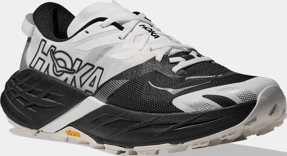 Hoka Men's Speedgoat 7 Wide Black / White 06