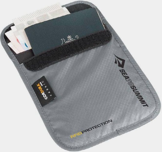 Sea To Summit Eco Travellight Neck Pouch RFID Rise Harmaa 01