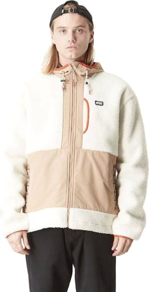 Mens fuzzy fleece clearance jacket