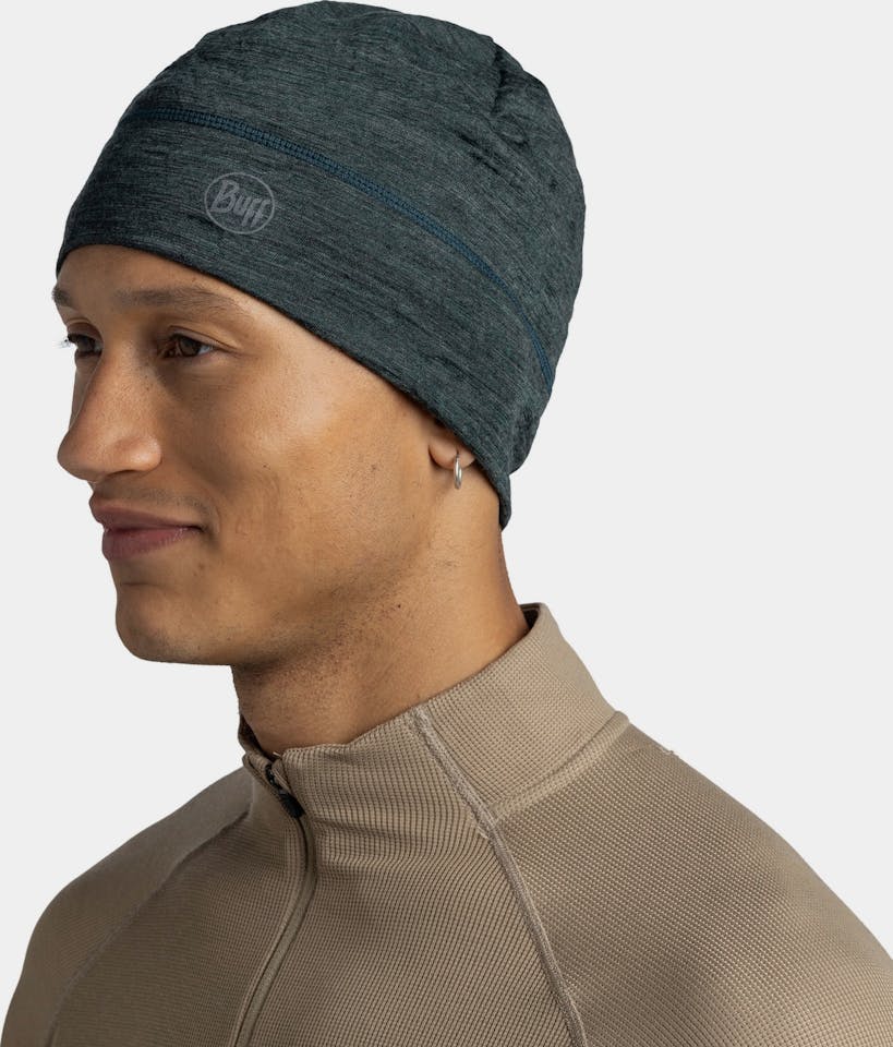 Buff Lightweight Merino Hat Forest Multistripe  03