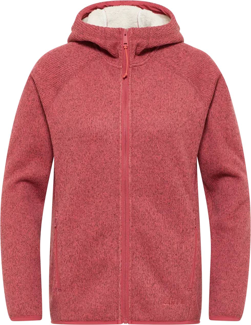 Jack Wolfskin Women's Kaminfeuer Hooded Coral 06
