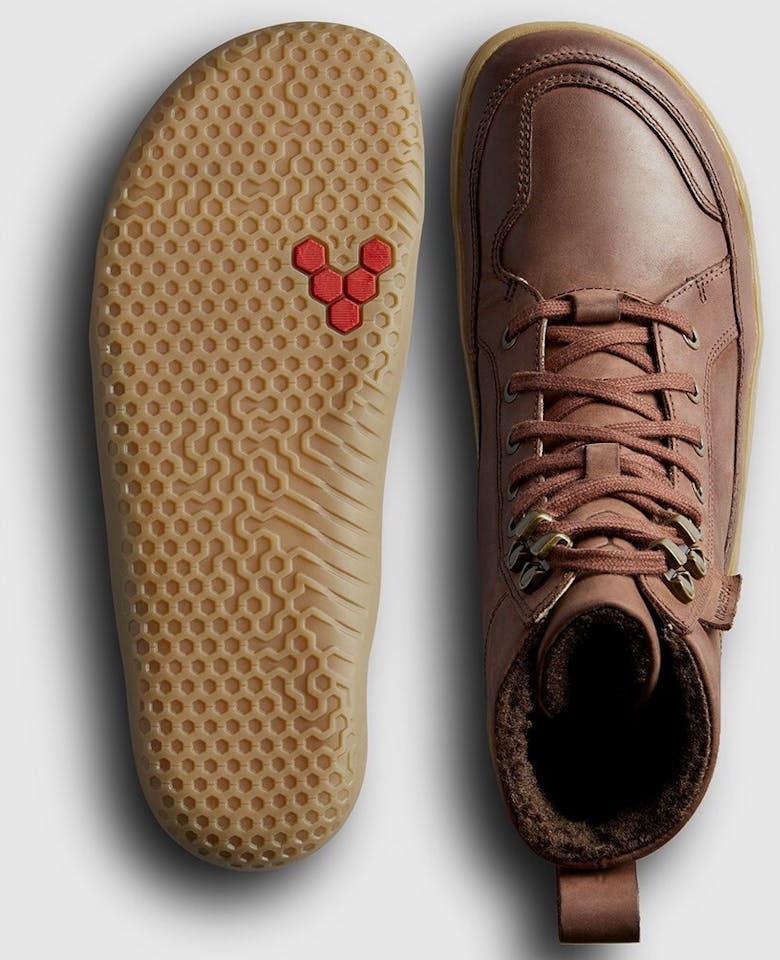 Vivobarefoot Women's Gobi Boot Warmlined - Naisten talvikengät Bark 02