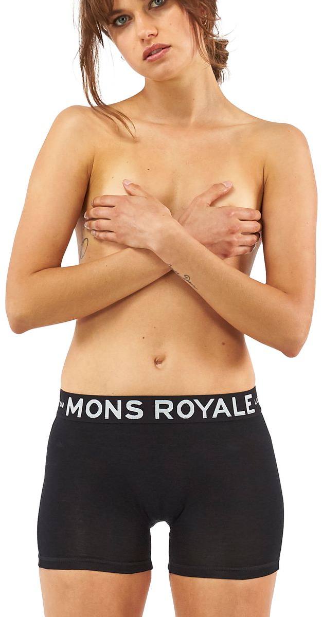 Mons Royale Hannah Hot Pant Musta 02