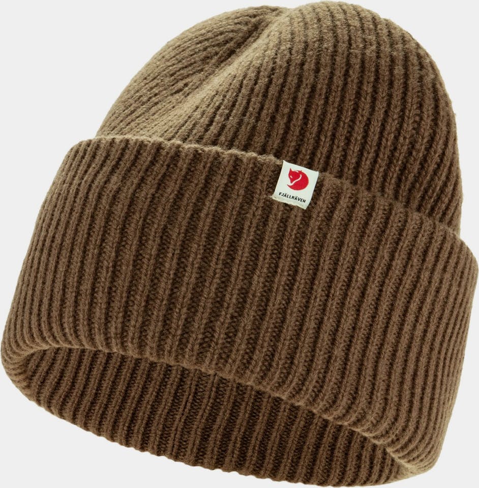 Fjällräven Heavy Beanie Dark Oak 01