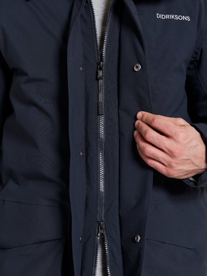 Didriksons Men's Akilles 2 Parka - Miesten talvitakki Night blue 03