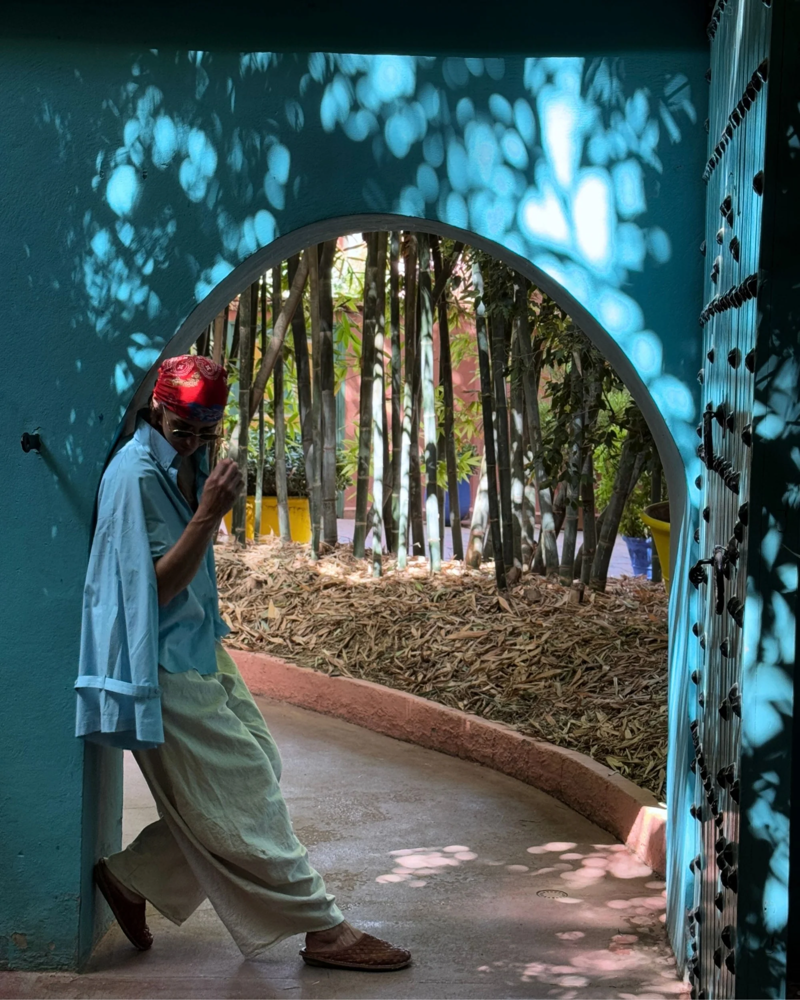 VIBAe Roma Woven Leather Cognac 07