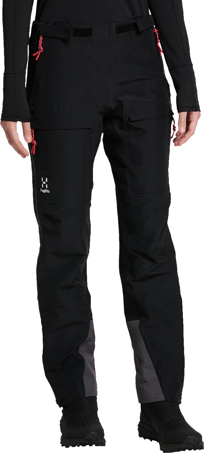 Haglöfs Women's L.I.M ZT GTX Pro Pant Musta / Punainen 07