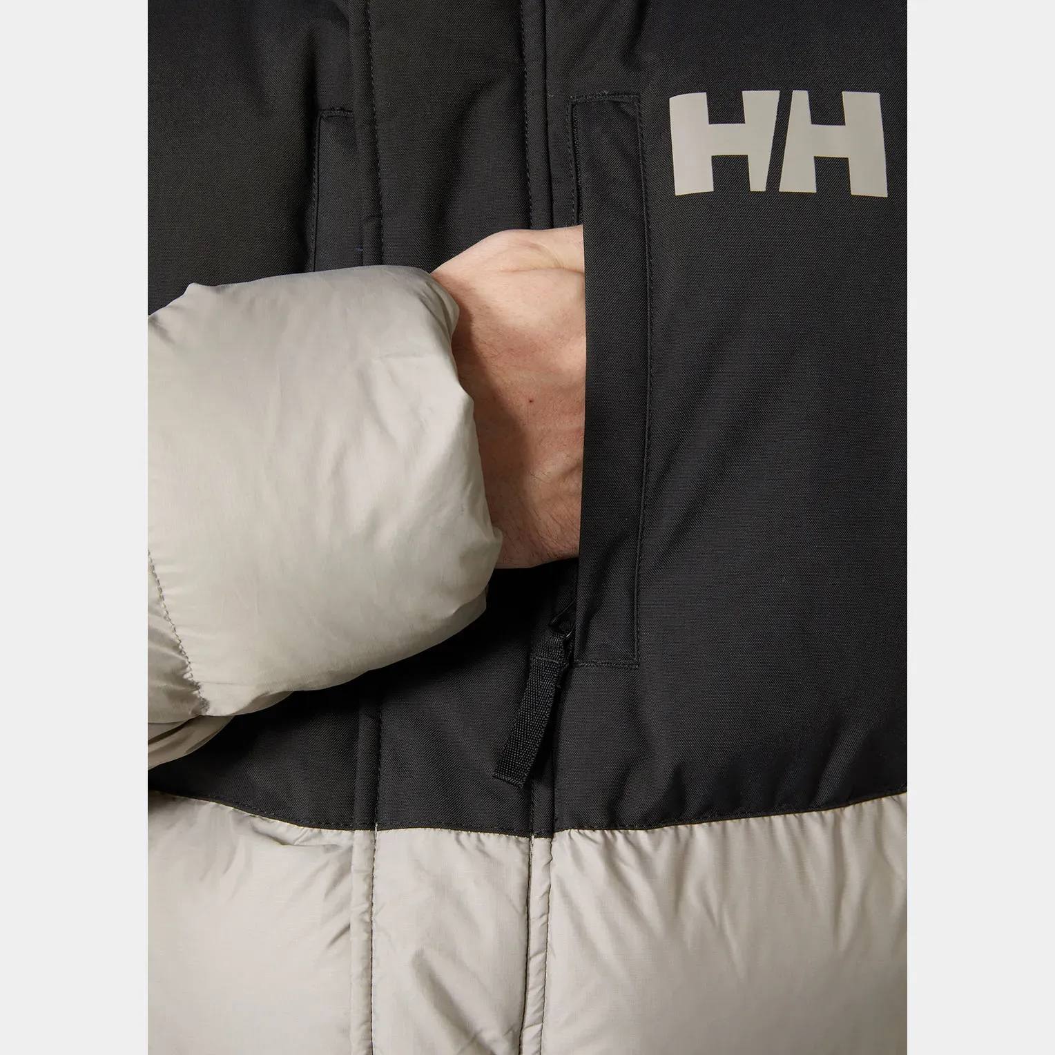 Helly Hansen Active Puffy Long Jacket Harmaa / Musta 07