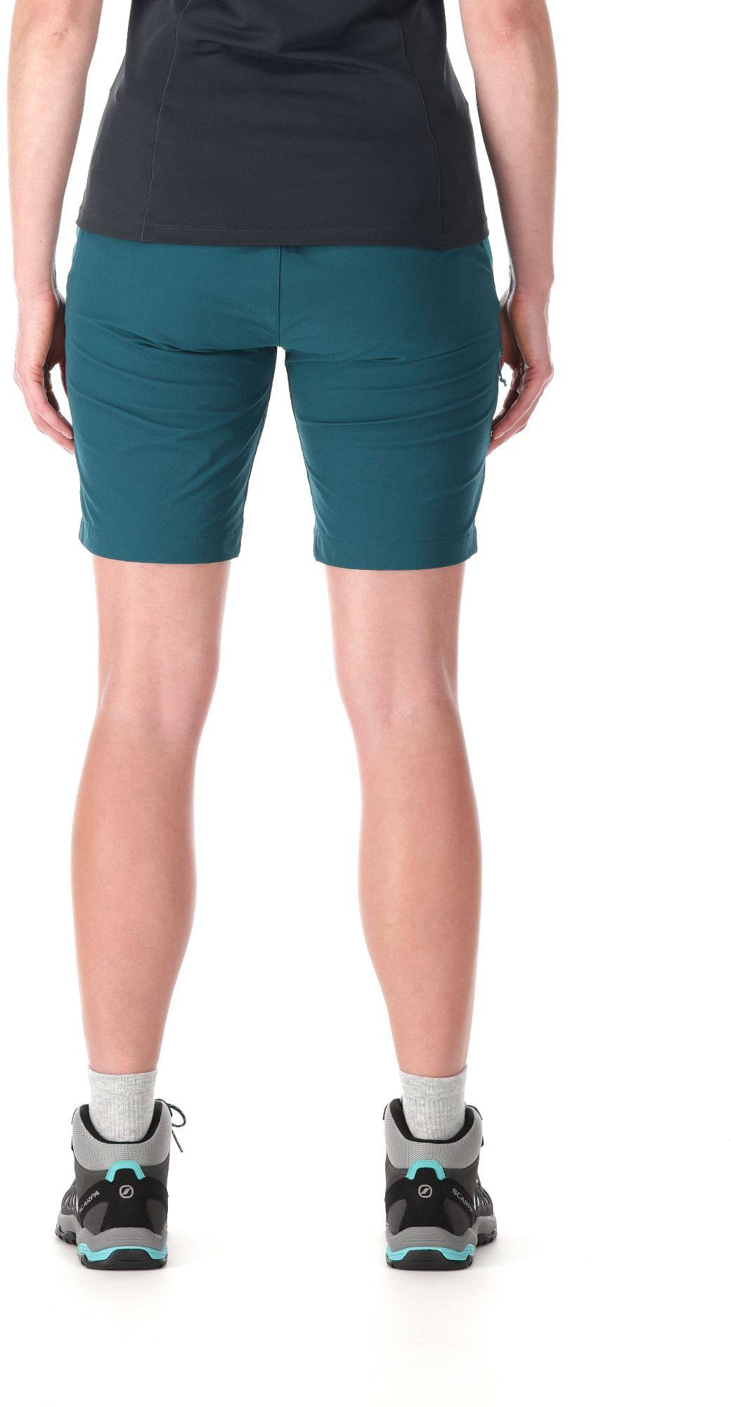Rab Women's Torque Mountain Shorts 8" Turquoise 10