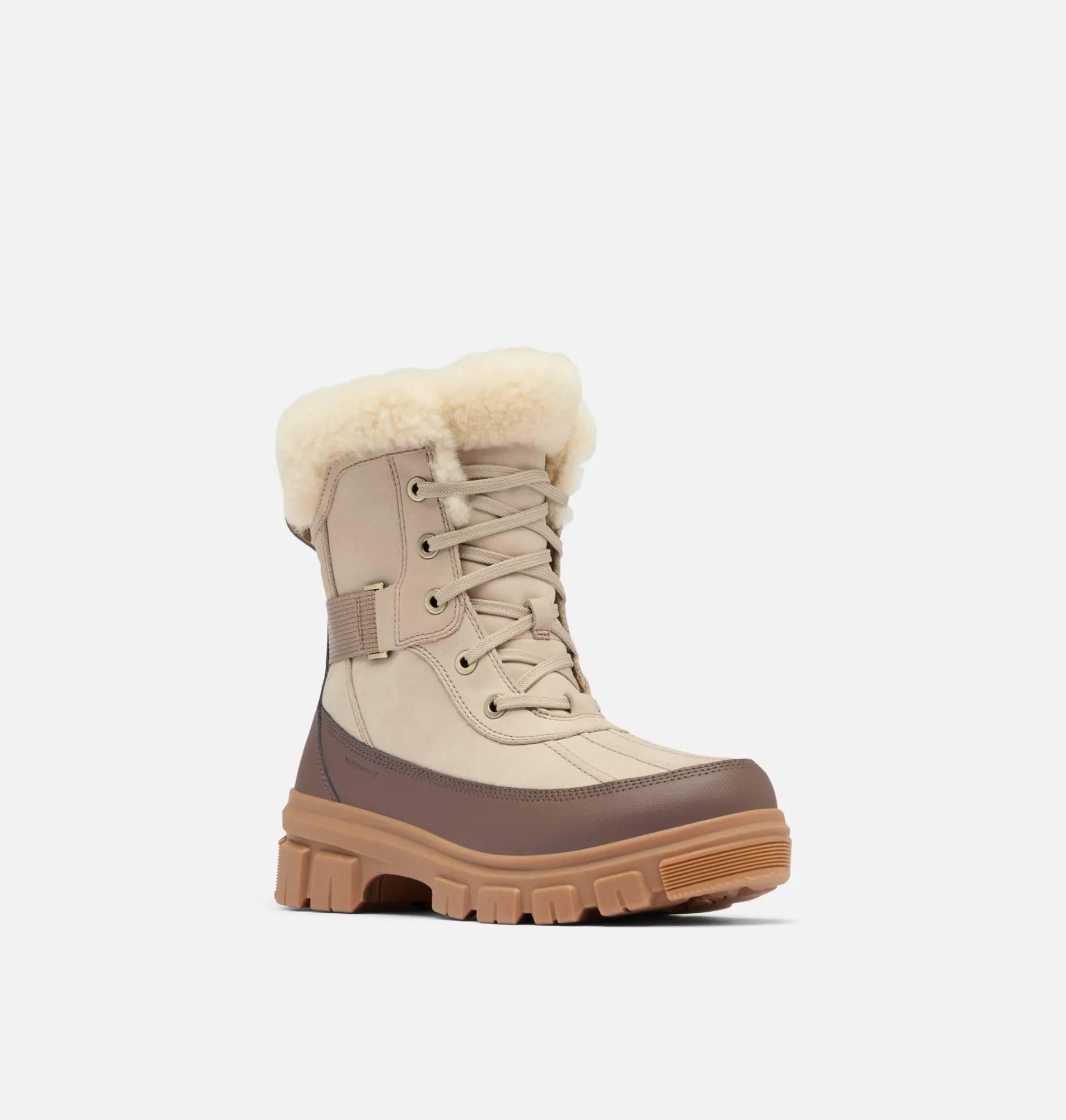 Sorel Women's Torino V Parc Waterproof Taupe 02