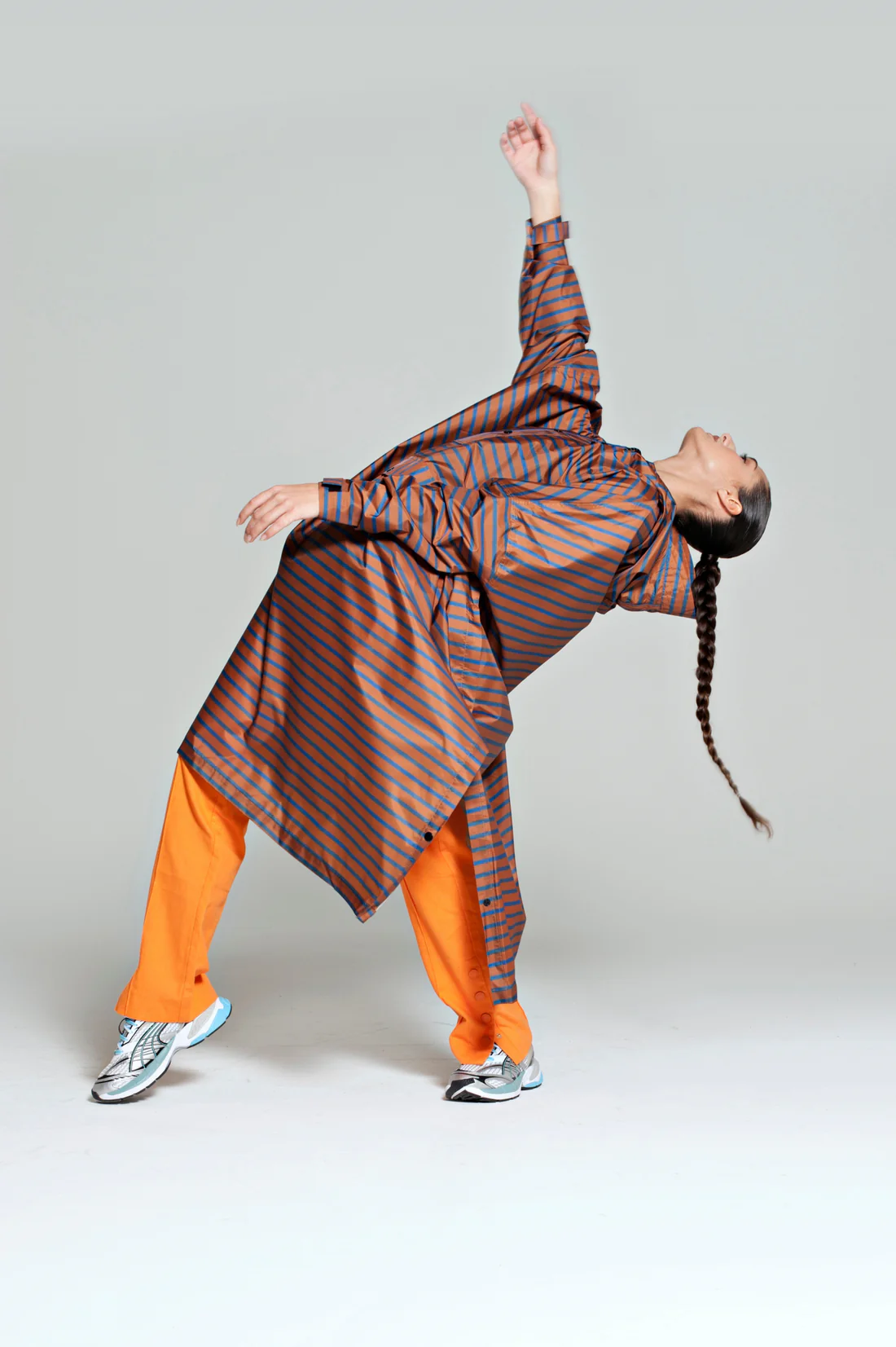 Rainkiss Poncho Breton Blue  04