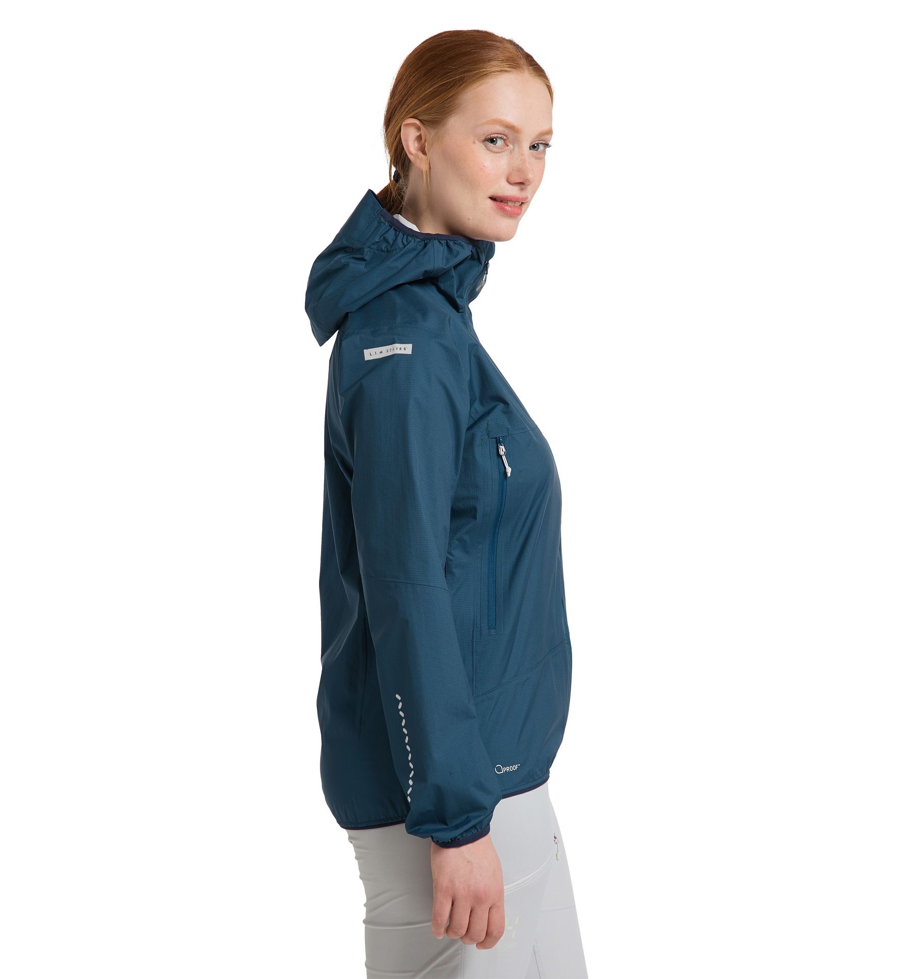Haglöfs Women's L.I.M Proof Jacket Dark Ocean 03