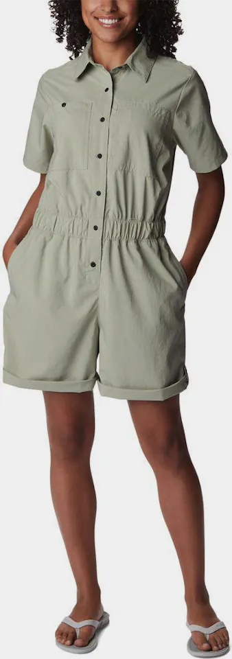 Columbia Women's Silver Ridge Utility Romper Safari 01