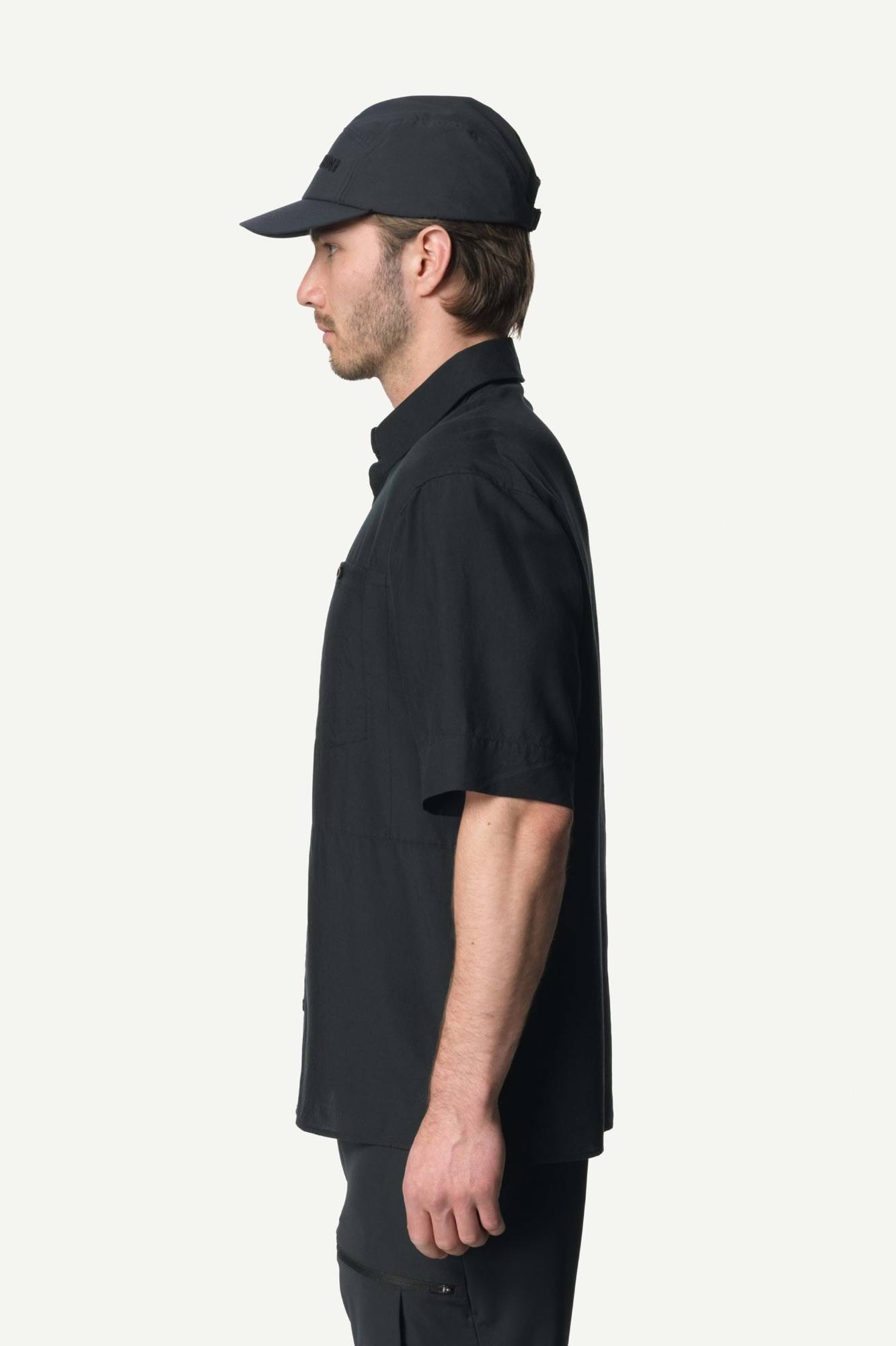 Houdini Men's Tree Short Sleeve Shirt Black 05