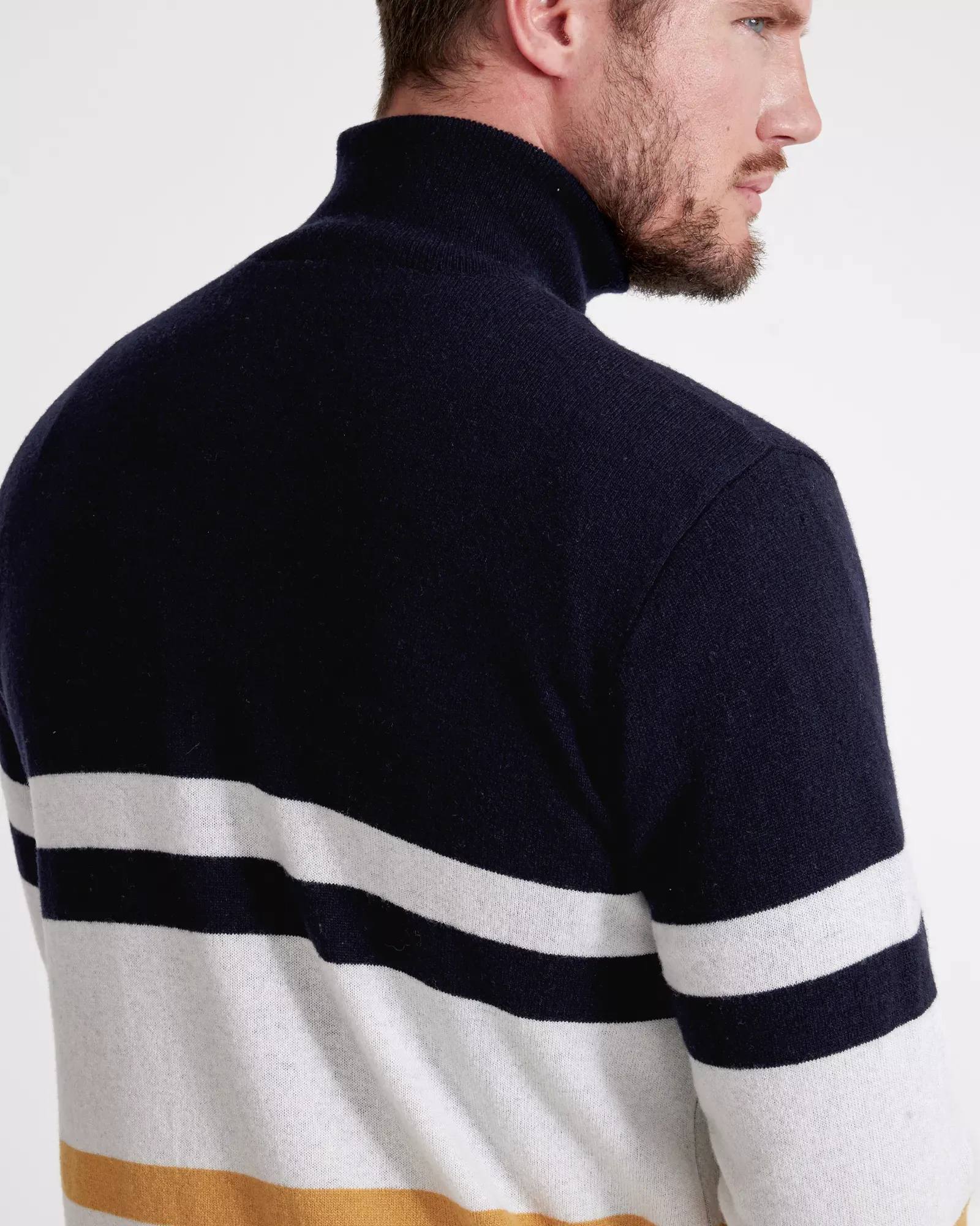 Holebrook Stellan T-neck Windproof Navy/Raita 03