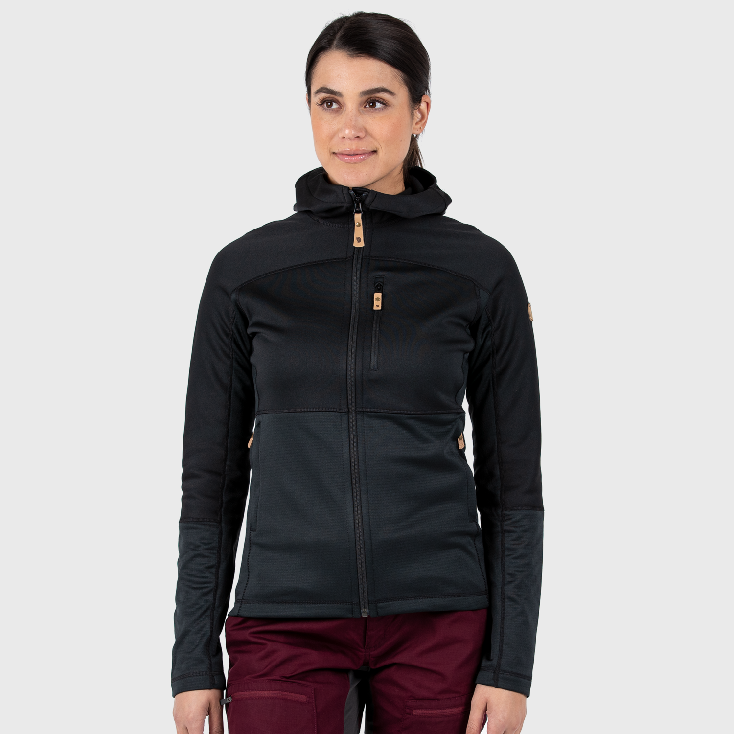Fjällräven Abisko Trail Fleece Women's Musta 06