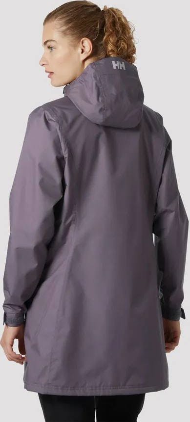 Helly Hansen Women's Long Belfast Jacket Smoked Purple 02