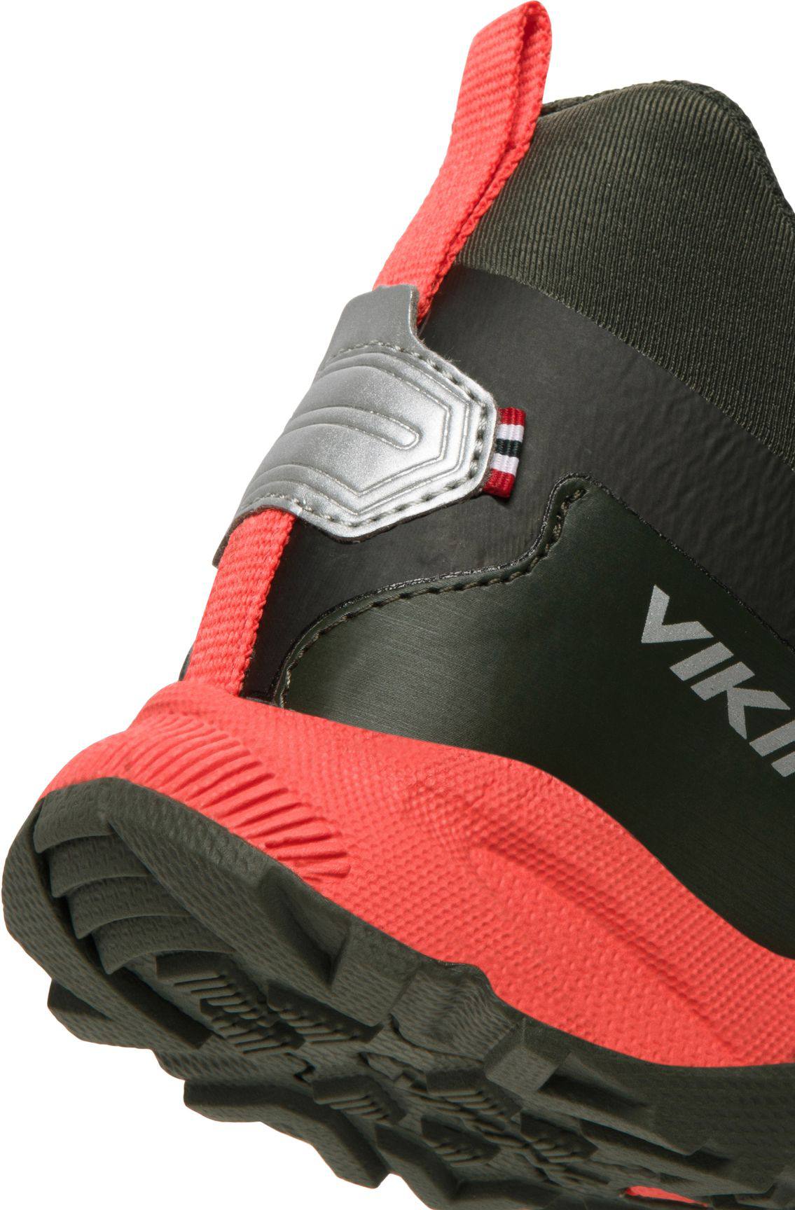 Viking Tind Mid GTX Jr Vihreä / Punainen 02