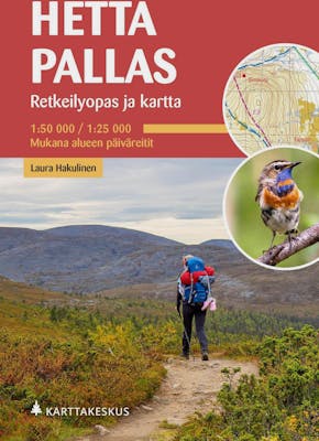 Hetta Pallas hiking guide and map