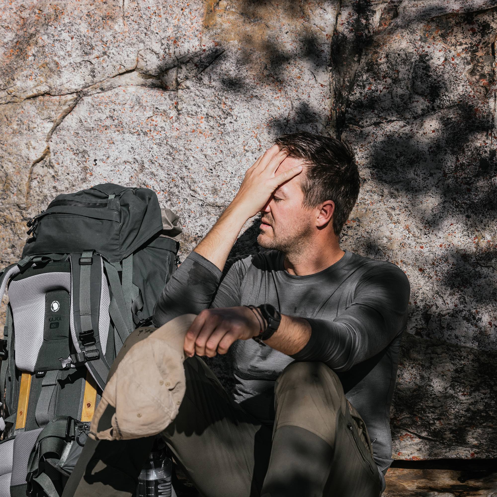 Fjällräven Men's Abisko Wool LS Musta 08